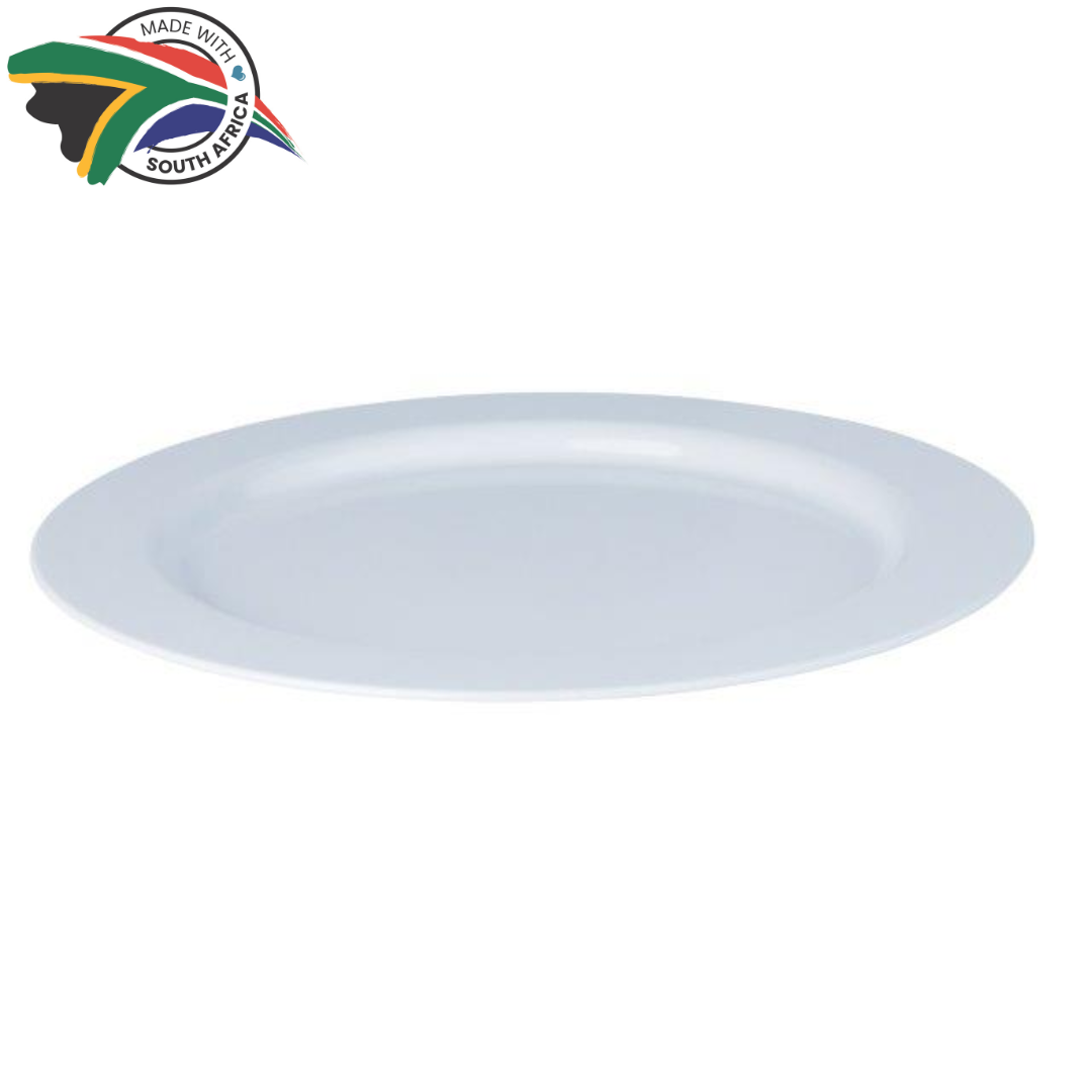 Large White Dinner Plate (300mm)