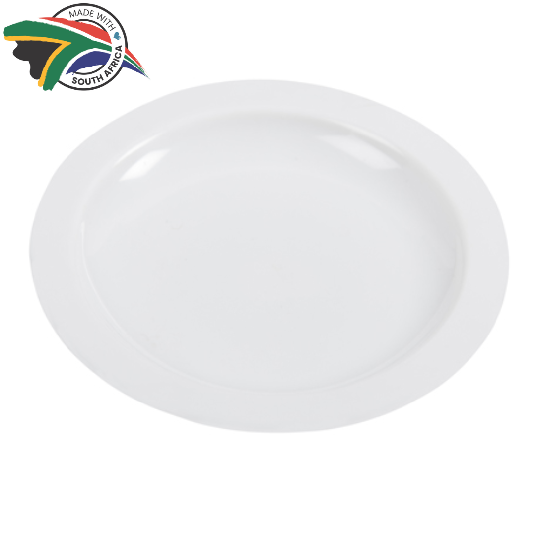 Large White Side Plate (205mm)