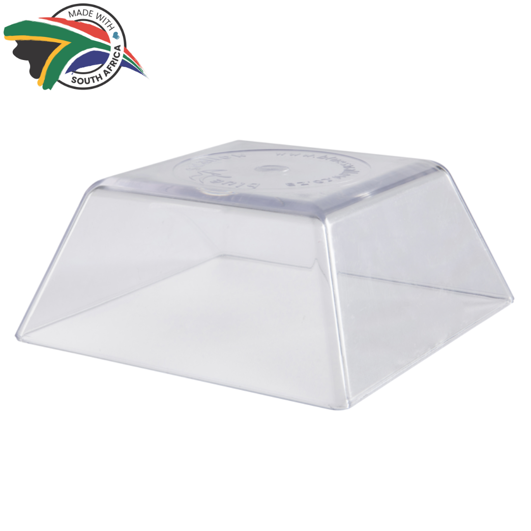Clear Dome for Square Side Plate (Dome Only)