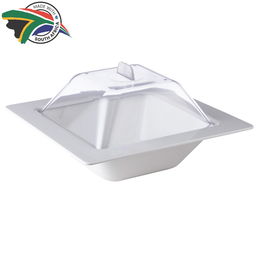 White Square Bowl (Bowl Only)