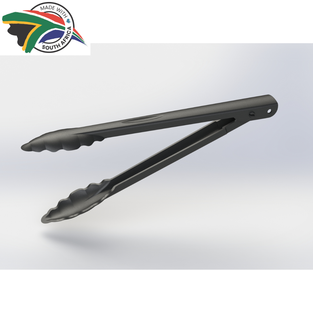 Black Scallop Tong in polycarbonate - Camp & Outdoor