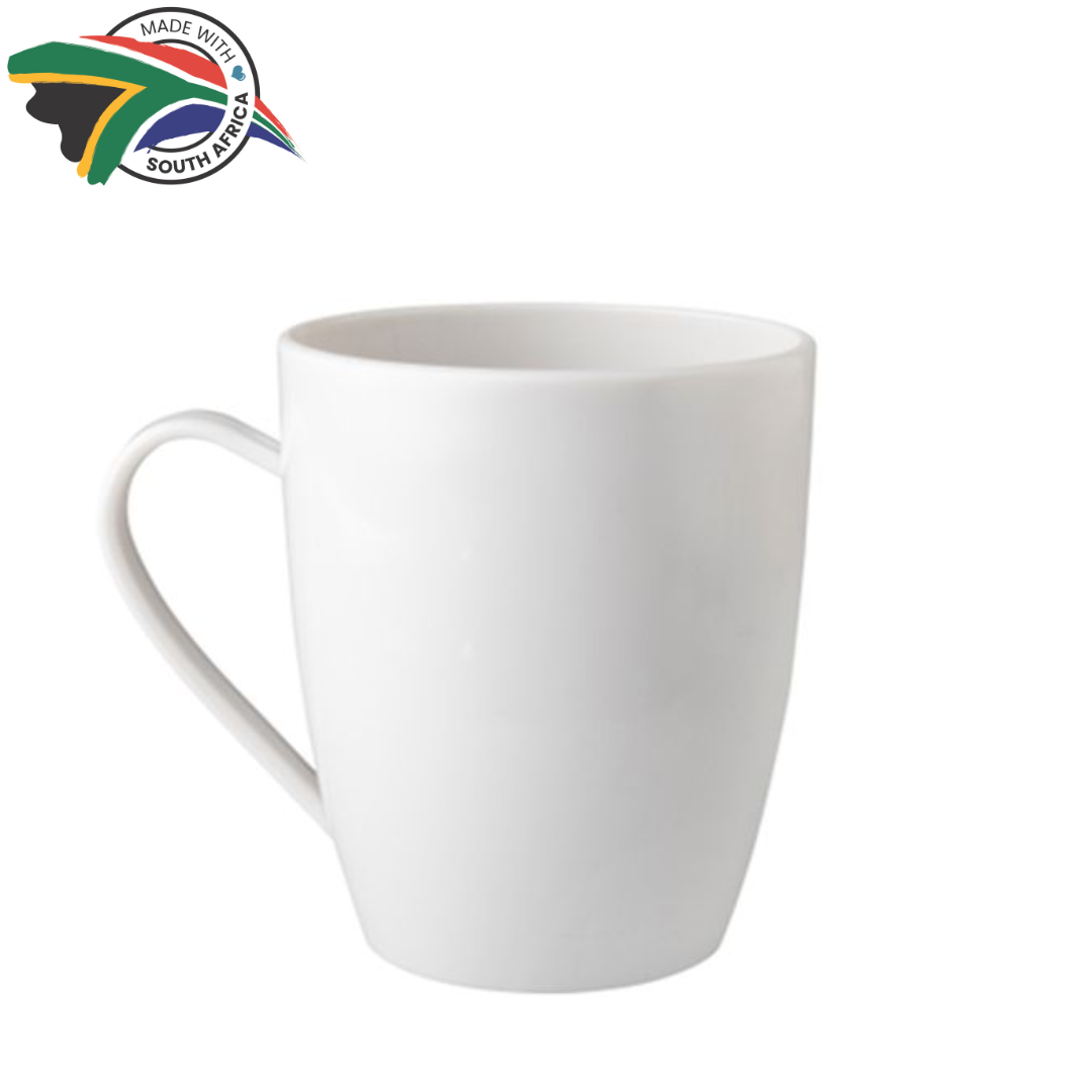White Elegant Coffee Mug (400ml)