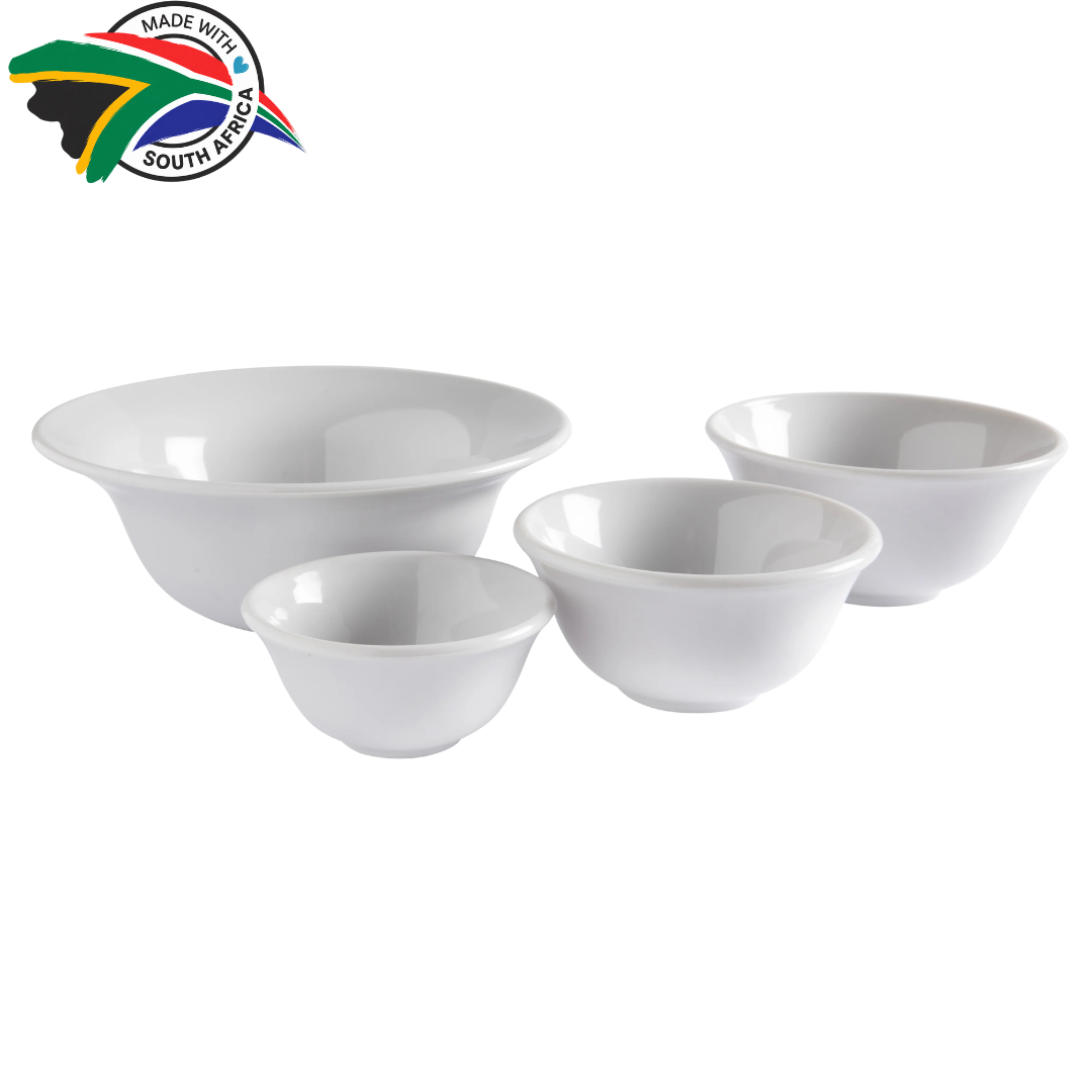 Condiment & Snack Bowls, set of 4 nesting bowls in polycarbonate - Camp & Outdoor